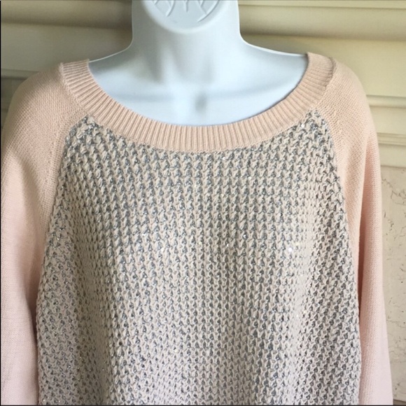 NEW NYDJ Plus Size Sparkle Sweater with Sequins - Picture 4 of 8